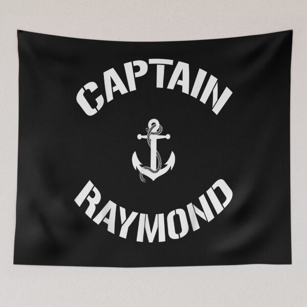 Item preview, Sailing Boat Captain Raymond Personalized Boating Name Gift  designed and sold by lindafrances.
