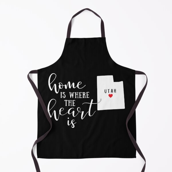 Item preview, Utah, Home Is Where the Heart Is, Home State designed and sold by ladylaughprints.