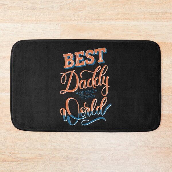 Item preview, Best Daddy of the World. Hand lettering. World's best dad. designed and sold by Sandra Brezina.