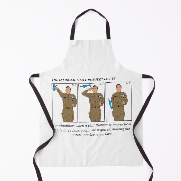 Item preview, Arnold Rimmer Half Rimmer Salute designed and sold by Meta Cortex.