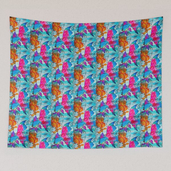 Item preview, Funny Fish Pair  designed and sold by Artcartstart.