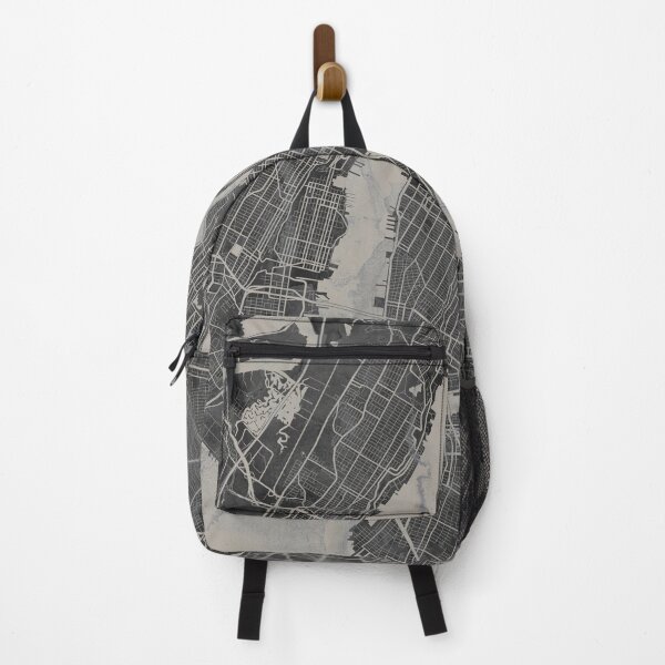 Item preview, NY Artistic Map in Gray designed and sold by Interpret108.