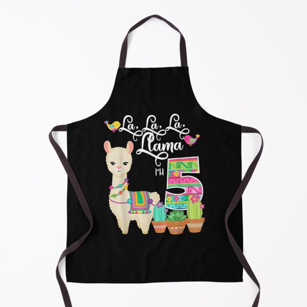 Item preview, Birthday Girl Llama Birthday Party Alpaca Birthday I'm 5 Gift  designed and sold by venitamara.