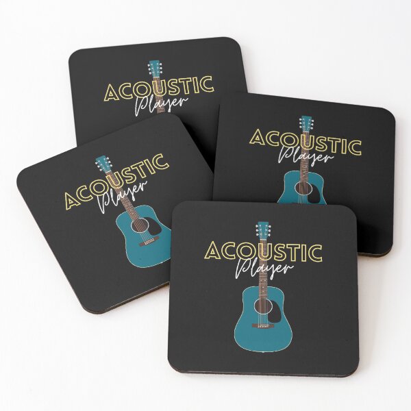 Item preview, Acoustic Player Dark Aqua Blue designed and sold by nightsworthy.