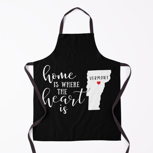 Item preview, Vermont, Home Is Where the Heart Is, Home State designed and sold by ladylaughprints.