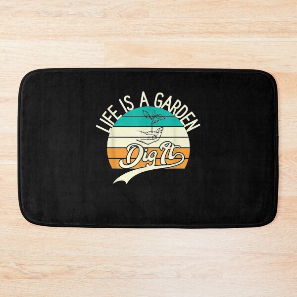 Item preview, Retro Life Is A Garden Dig It Gardener Gifts Gardening  designed and sold by lindafrances.