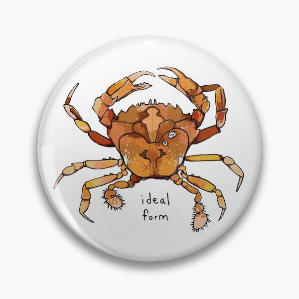 Item preview, Crab: the ideal form (with text) designed and sold by Rosemary-Sage.