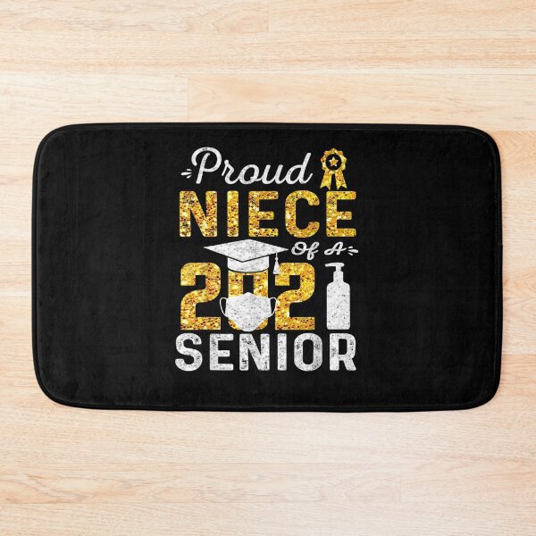 Item preview, Proud Niece Of A 2021 Senior Face Mask Hand Sanitizer Gift  designed and sold by venitamara.