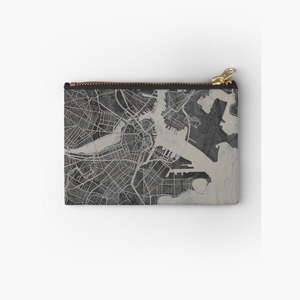 Item preview, Neutral Boston Artistic Map designed and sold by Interpret108.