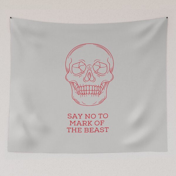 Item preview, SAY NO TO MARK OF THE BEAST designed and sold by Delicarte.