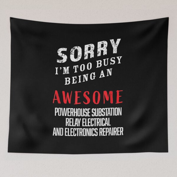 Item preview, Powerhouse Substation Relay Electrical Electronics Repairer Gift  designed and sold by lindafrances.