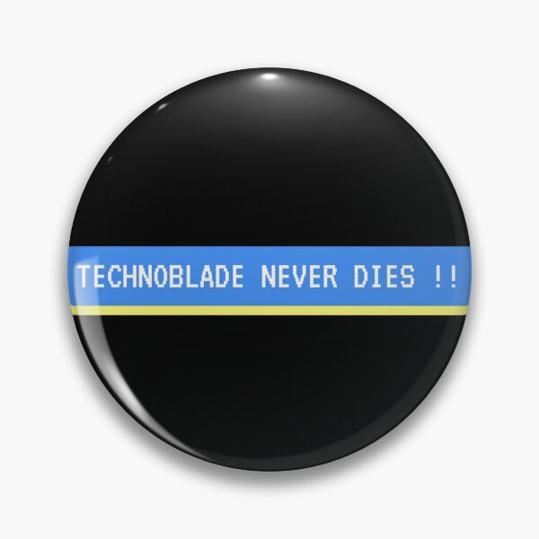Item preview, technoblade never dies ! designed and sold by Ssilky.