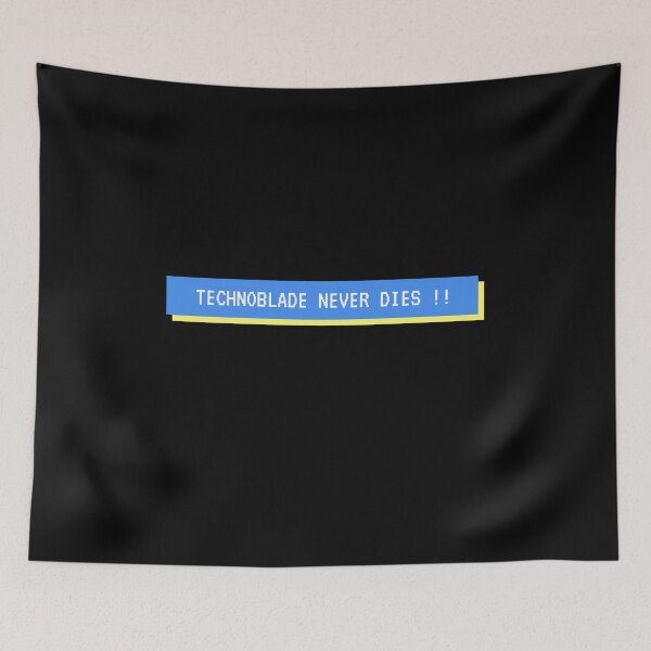 Item preview, technoblade never dies ! designed and sold by Ssilky.