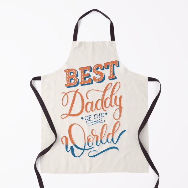 Item preview, Best Daddy of the World. Hand lettering. World's best dad. designed and sold by Sandra Brezina.