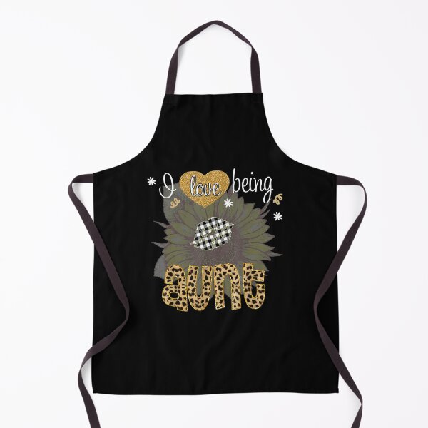 Item preview, I Love Being Called Aunt Sunflower Leopard Gift  designed and sold by lindafrances.