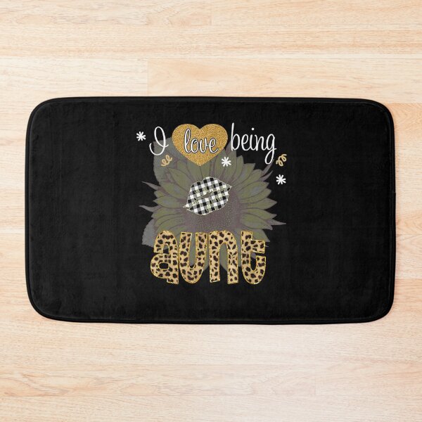 Item preview, I Love Being Called Aunt Sunflower Leopard Gift  designed and sold by lindafrances.
