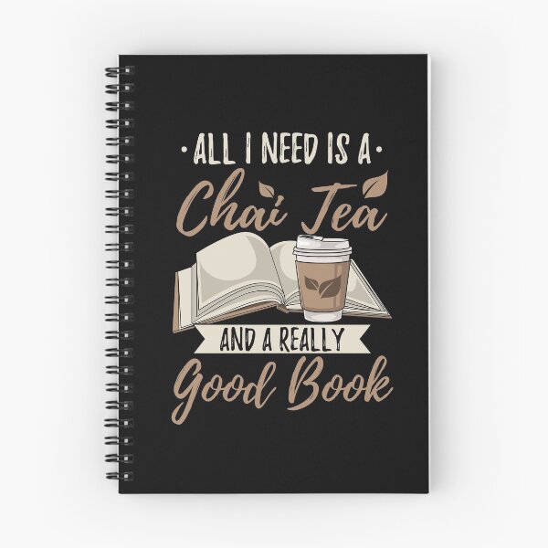 Item preview, Chai Tea and Good Book Lover designed and sold by Betsytiptoe.