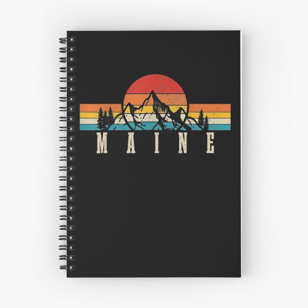 Item preview, Maine Vintage Mountains Nature Hiking Pride Retro Maine Gift  designed and sold by venitamara.