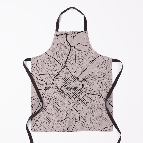 Item preview, Charlotte Blush Pink Artistic Map designed and sold by Interpret108.