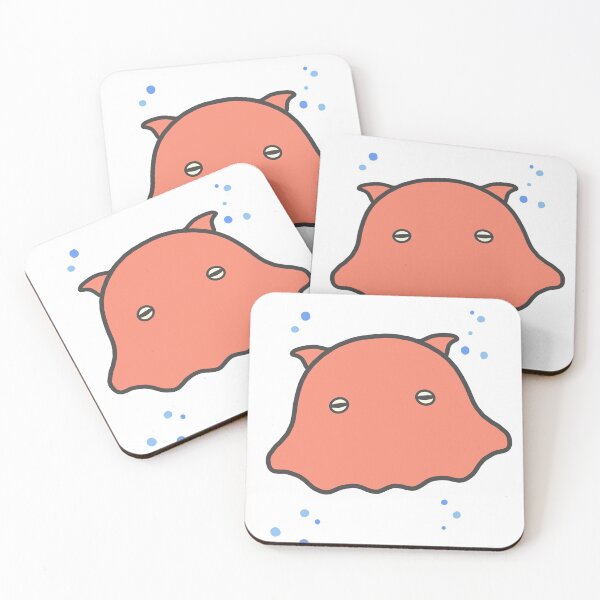 Item preview, Mendako the Umbrella Octopus Cute Deep Sea Ocean Fish Art Logo designed and sold by Marinaaa010.