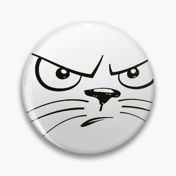 Item preview, Angry Cat Funny Face designed and sold by TasAlex.