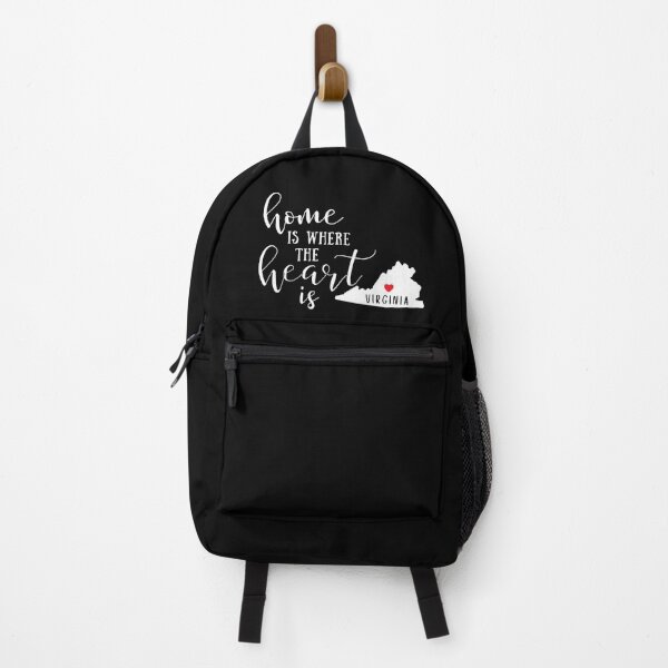Item preview, Virginia, Home Is Where the Heart Is, Home State designed and sold by ladylaughprints.