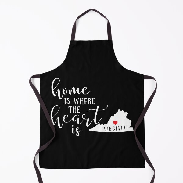 Item preview, Virginia, Home Is Where the Heart Is, Home State designed and sold by ladylaughprints.