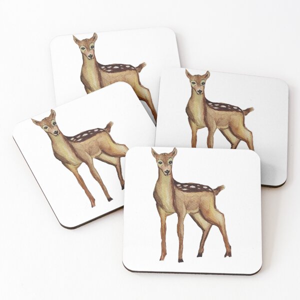 Item preview, Deer in wild nature, wild life with deer in watercolor, bambi is back designed and sold by Ala Lopatniov.