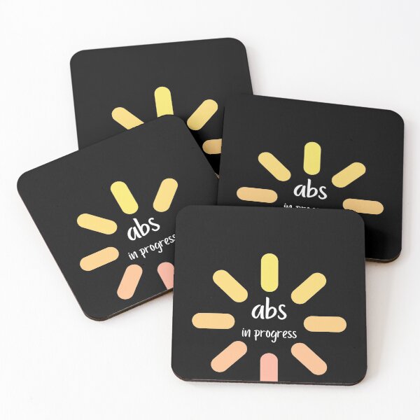 Item preview, abs in progress, abs, 6 pack, progress, abs in progress funny, abs in progress text, six pack abs designed and sold by helkav.