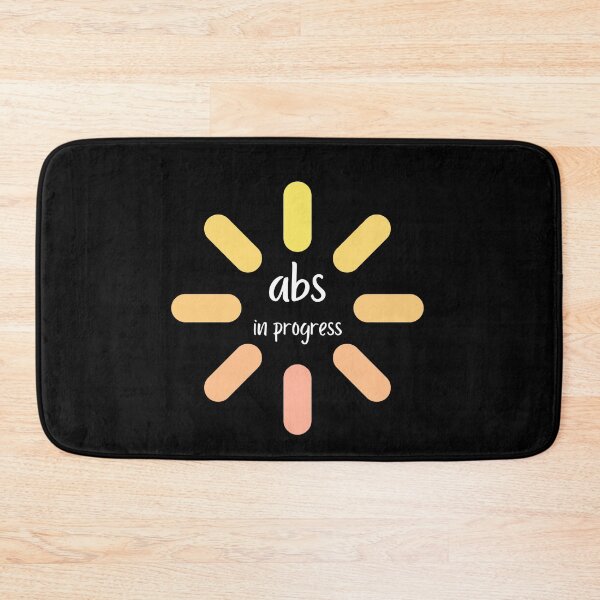 Item preview, abs in progress, abs, 6 pack, progress, abs in progress funny, abs in progress text, six pack abs designed and sold by helkav.