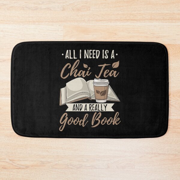 Item preview, Chai Tea and Good Book Lover designed and sold by Betsytiptoe.