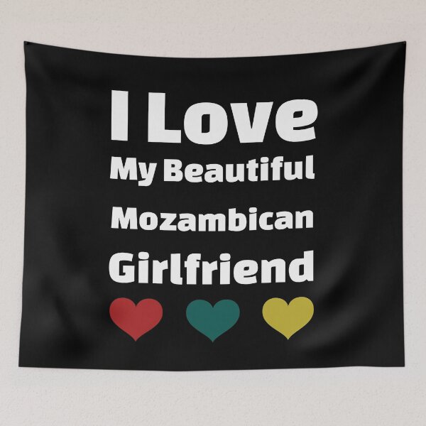 Item preview, I Love My Beautiful Mozambican Girlfriend - Mozambique Girlfriend designed and sold by DiceNLDesigns.