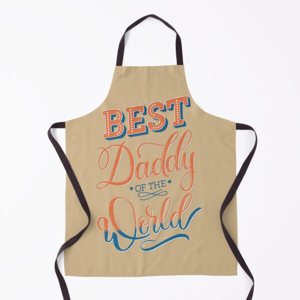 Item preview, Best Daddy of the World. Hand lettering. World's best dad. designed and sold by Sandra Brezina.