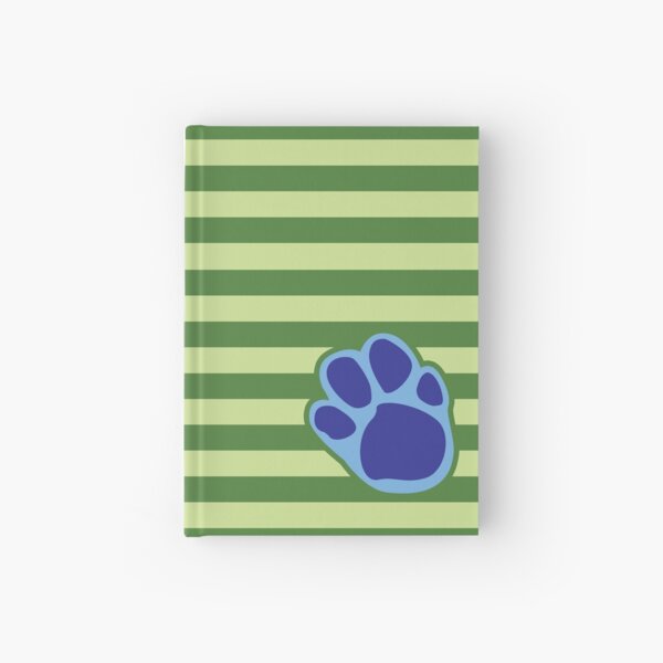 Steve Stripes w/ Paw Print Design Hardcover Journal