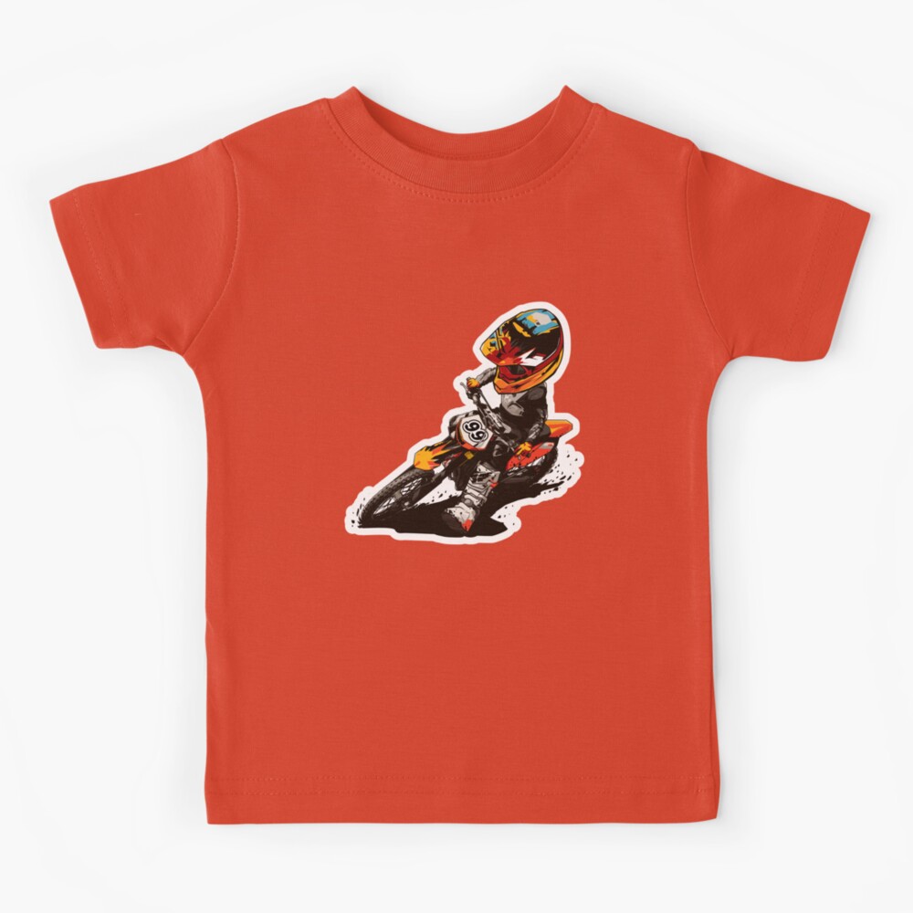 Tee shirt moto online cross enfant