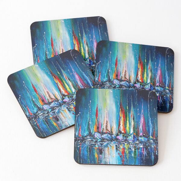 Item preview, Sailboats in harbor  designed and sold by VladArt House.