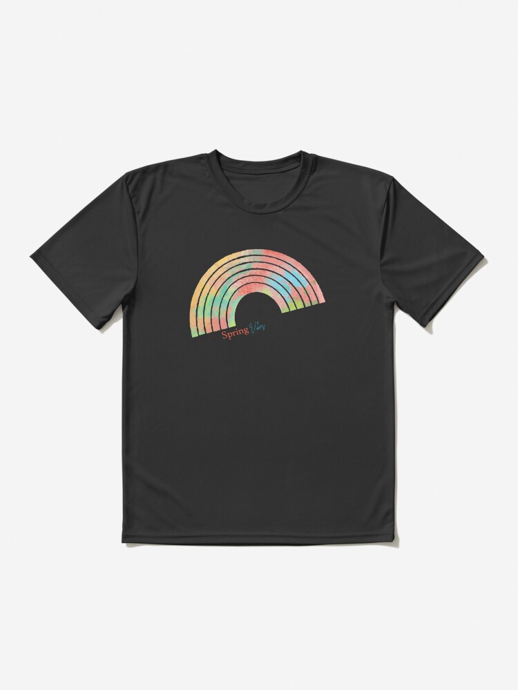 Aperçu 2 sur 7. T-shirt respirant avec l'œuvre Spring Vibes créée et vendue par 1mondeapart.