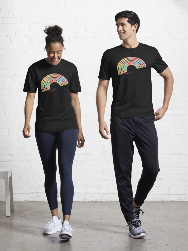 Aperçu 1 sur 7. T-shirt respirant avec l'œuvre Spring Vibes créée et vendue par 1mondeapart.