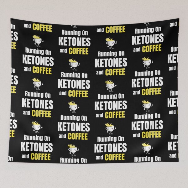 Item preview, Running on Ketones and Coffee designed and sold by UrbanPaces.