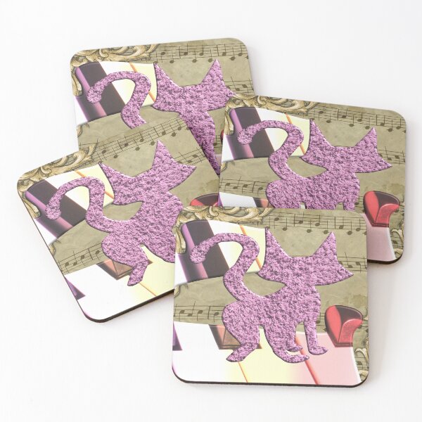 Item preview, Life is more easy with cats and music - My Cat Is My Therapist - Great Gift For Cats and Music Lover designed and sold by Ralek.