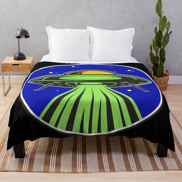 Item preview, Alien - UFO Spaceship Green designed and sold by Art-Bazaar.