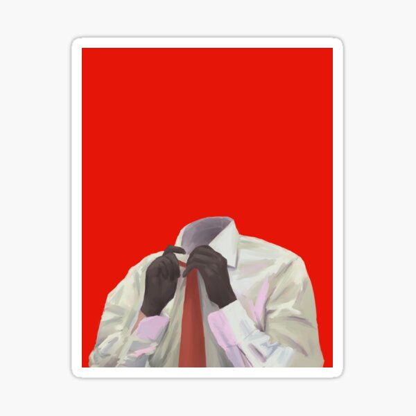 Aperçu de l'œuvre Chemise boutonnée rouge sans tête Spy créée et vendue par it-is-snarfle.