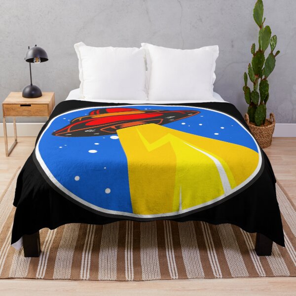 Item preview, Alien - UFO Spaceship Red designed and sold by Art-Bazaar.