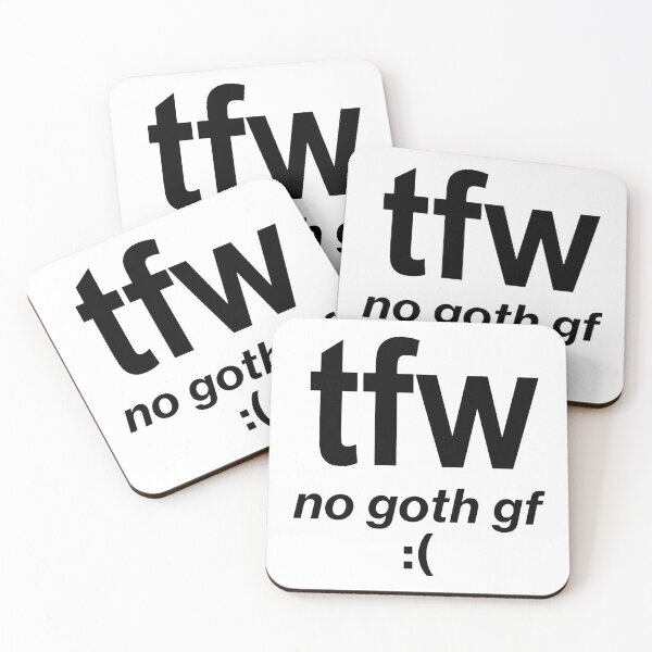 Item preview, tfw no goth gf :( designed and sold by FallenFeline.