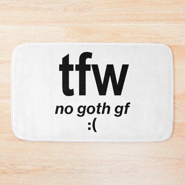 Item preview, tfw no goth gf :( designed and sold by FallenFeline.
