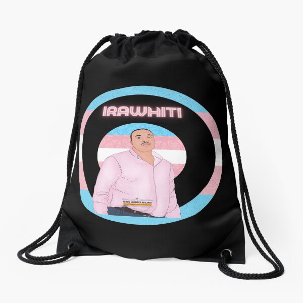 Irawhiti - design 2 Drawstring Bag