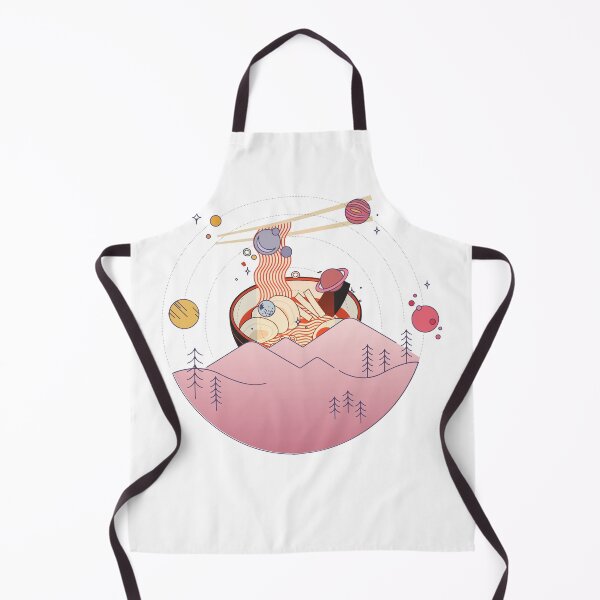 Item preview, An Anime Inspired Planet Landscape with a Ramen Sunrise designed and sold by crazycollective.