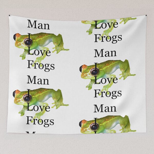 Item preview, Man I love frogs designed and sold by Gawop.