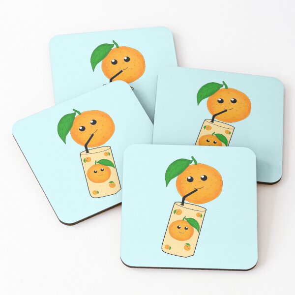 Item preview, Orange juice box designed and sold by Imakeyouhappy.