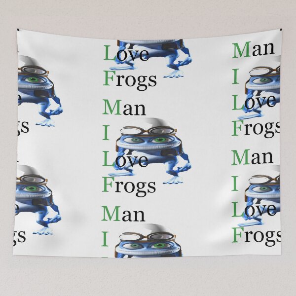 Item preview, Man I love frogs froggy designed and sold by Gawop.